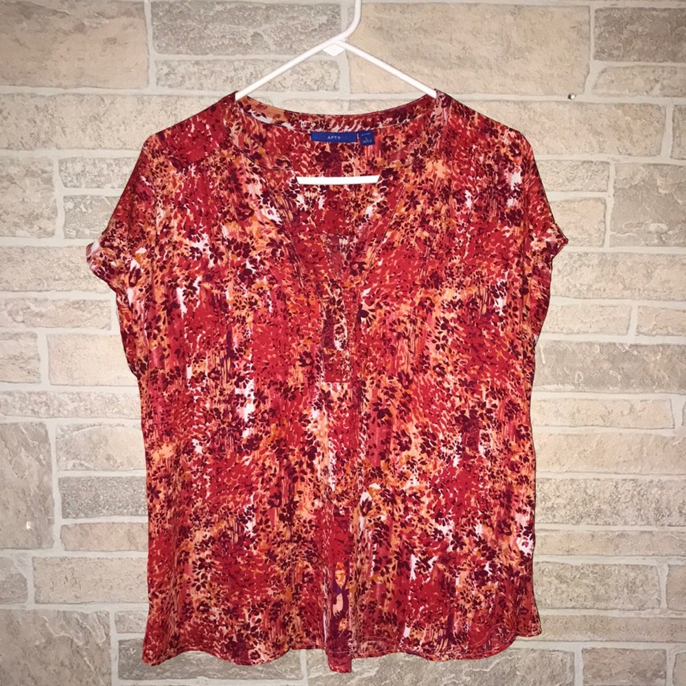 ✅Apt 9 Short Sleeve Blouse